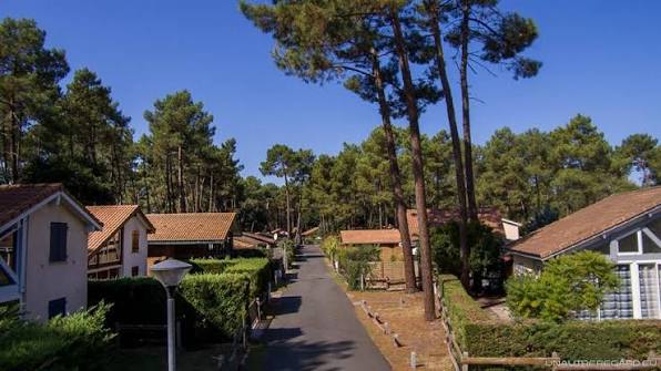 Vue du village de chalets